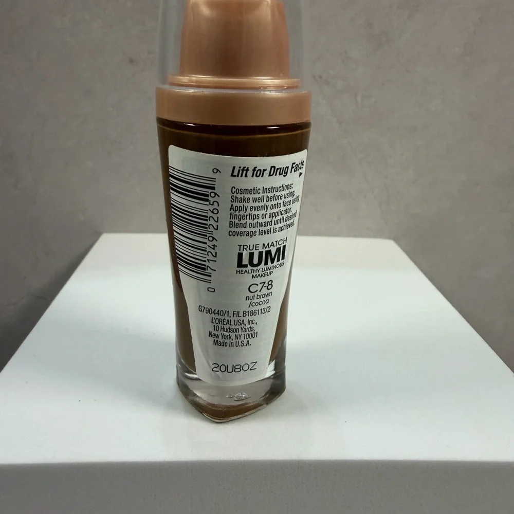 🩷5/$10 L'Oreal True Match Lumi Healthy Luminous Makeup - Cool Brown